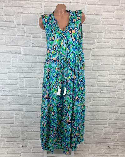 Maxi träger kleid hängerchen - maxi,