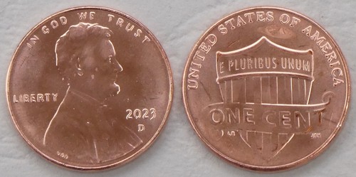 Usa cent lincoln - usa, 2023