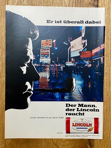 Lincoln tabak neonreklame - tabak,