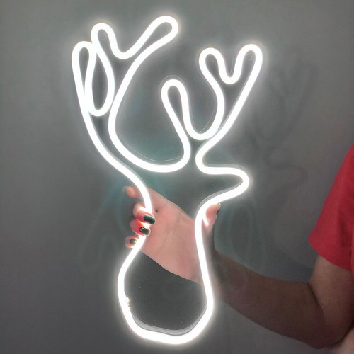 Led weihnachtshirsch neon - weihnachtshirsch,