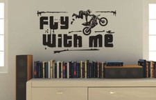 Wandtattoo motorrad motocross - motorrad,