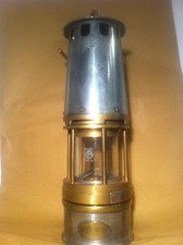 Arras Saarberg Grubenlampe Wetterlampe Bergbau Lampe Benzinlampe Kohle Zeche