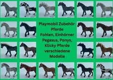 PLAYMOBIL PFERDE Pony Einhörner Klicky Pferde Pegasus Fohlen Zubehör zur Auswahl