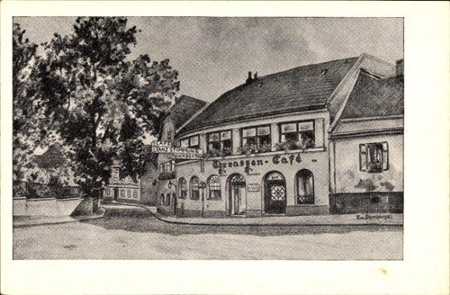 Künstler wien döbling - ak, 19