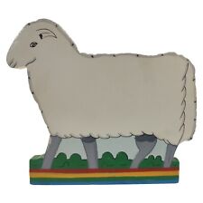 IKEA Holz Deko Schaf