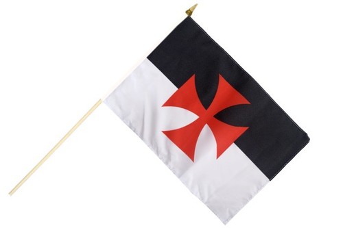 Tempelritter stockflagge - tempelritter,