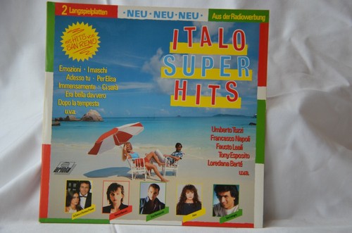 Schallplatte italo super - lp,