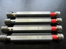 Gewinde Lehrdorn M 15 x 1 - 5H Feingewinde Gewindelehrdorn LMW #MC4-20#