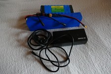 2 Akku 36V Ah Li-ion Akkupack Batterie mit Ladegerät für E-Bike E-Scooter 