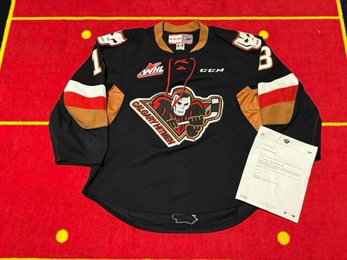 Game worn 2014 calgary - 2014/15,