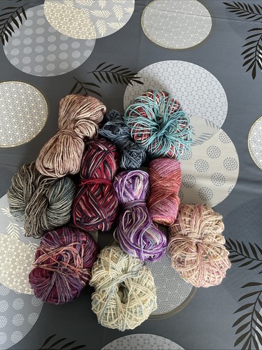 268g sockenwollreste konvolut - 268g,