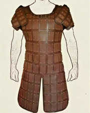 Mittelalter braun leder - braun,