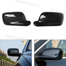 Glanz Schwarz Spiegelkappen