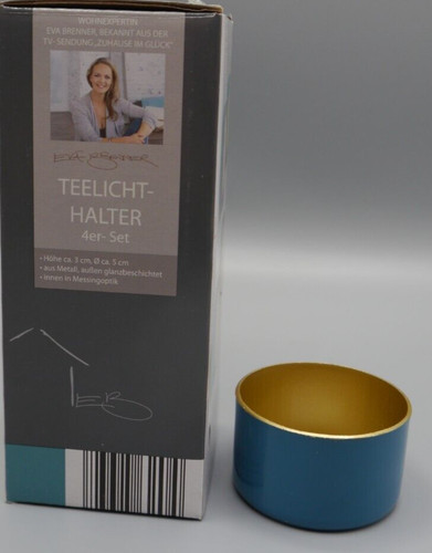 4er set teelicht halter - set, teelicht-halter