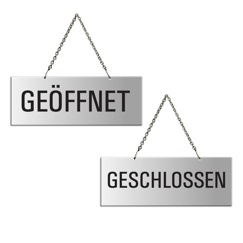 Geöffnet geschlossen schild - geöffnet,