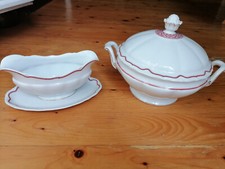 Suppenterrine 2 Liter +Sauciere Paul Müller Selb Hutschenreuther 20er Jahre Top!