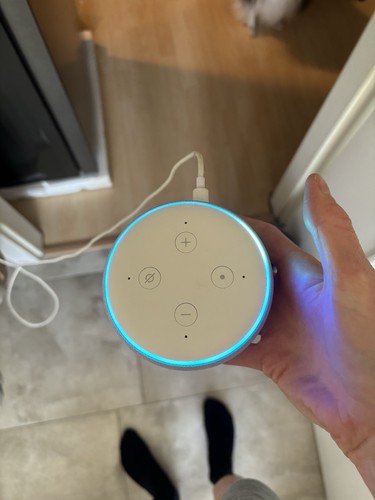 Weißer amazon echo dot - dot, 3