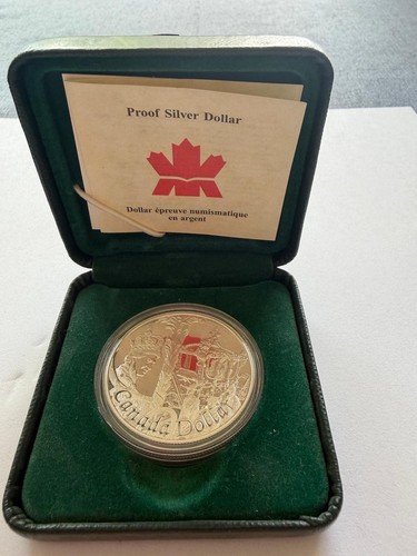 Canada silver dollar 2002 - dollar,