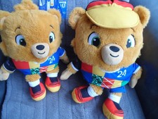 2 Seltene Maskottchen von der Fussball Europameisterschaft 2024 - EURO2024