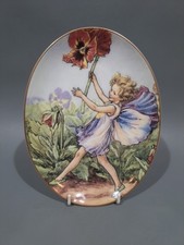 Royal Worcester Flower Fairies Sammlerteller The Pansy Fairy
