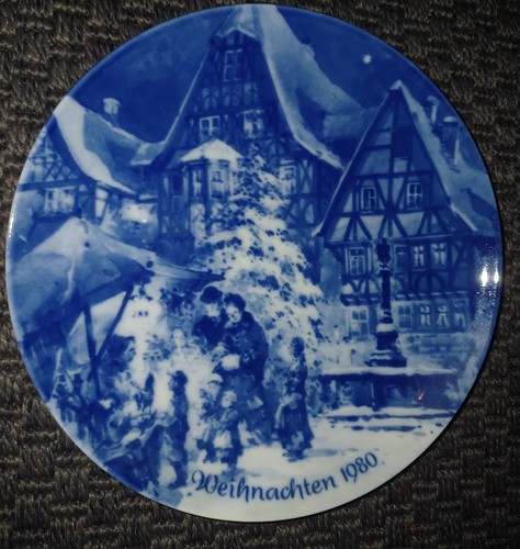 Weihnachtsteller 1980