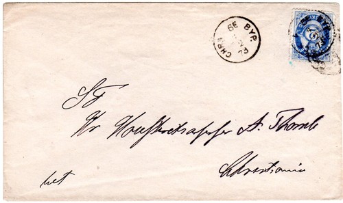Norwegen 1873 posthorn - 1873,,