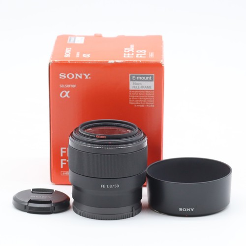 Sony 50mm 8 sel50f18f - fe, f1.8