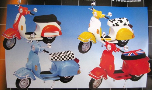 Vespa modellroller rot - vespa,