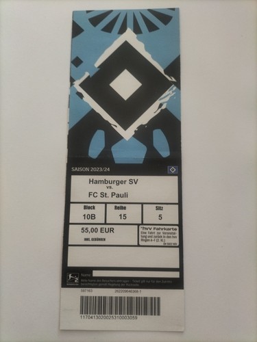 Sammler ticket hamburger - ticket,