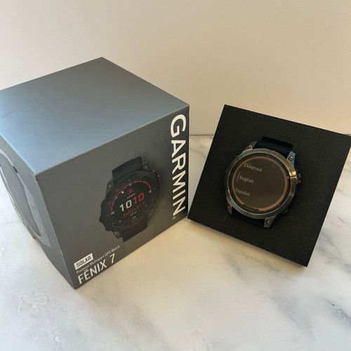 Original garmin fenix solar - garmin, 7