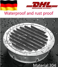 2x Lüftungsgitter Edelstahl