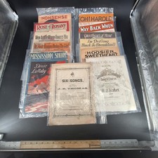 Vintage antique sheet - antique, music