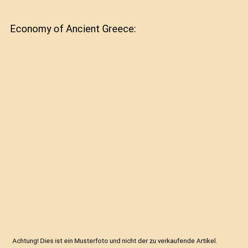 Economy ancient greece - economy, of
