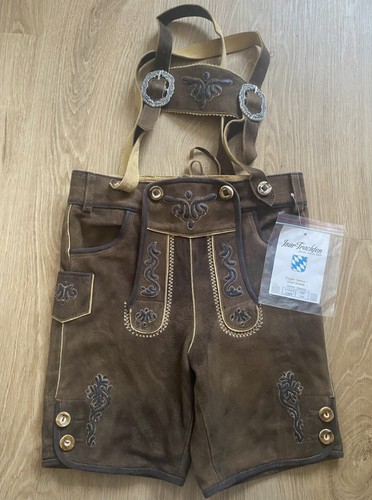 Trachtenhose aus verloursleder - trachtenhose,