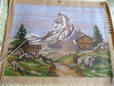 Gobelinbild zum fertig sticken