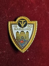 Alte Anstecknadel Brosche Ehrennadel Gold TV Nabburg 1880 [201]