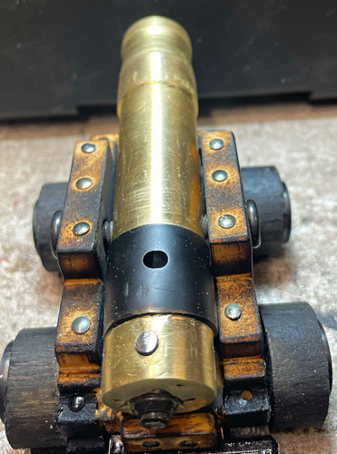 Miniatur kanone standmodell - kanone,