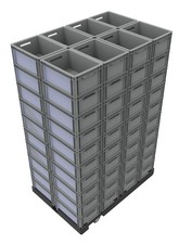 80x EuroBox Eurobehälter