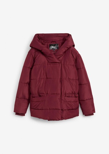 Wattierte steppjacke kapuze - wattierte,