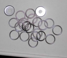 Gardinenringe Metall  Durchmesser 2 ,5 cm