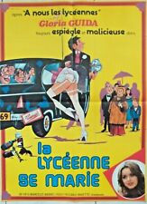 Filmplakat Die Abiturientin Heiratet Gloria Guida - 60 X 80 CM