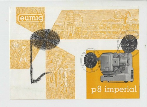 Werbefaltblatt projektor eumig - werbefaltblatt,