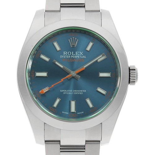 Rolex milgauss blue 116400gv - milgauss,