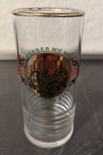 Altes Bierglas Wicküler Bier