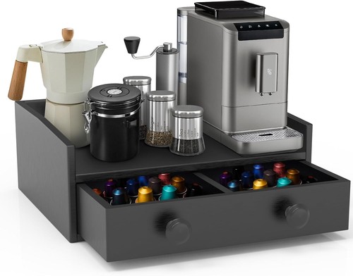 Holz kaffee kapselhalter - holz,