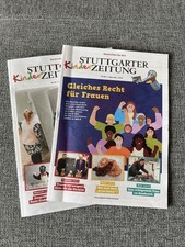 2 Ausgaben von 2025 der Stuttgarter Kinderzeitung