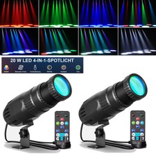 2stk 20w pinspot led - 2stk,