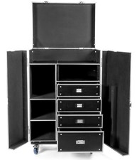 Schubladencase DPC-1 mit Tisch Hardwarecase Transportcase Roadiecase Toolcase