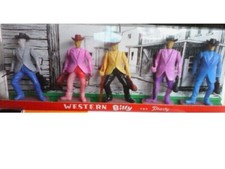 Western Billy Steckfiguren Set