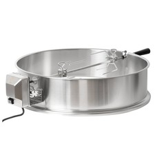 BBQ-Toro Edelstahl Grillspieß für 57 cm Kugelgrill, Rotisserie, Grill Drehspieß